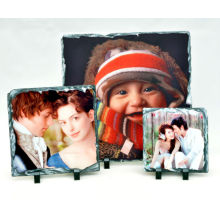 photo picture frame sublimation rock slate photo